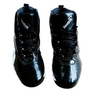 Reebok Mens Zig Pro Future Basketball Shoes Black J84874 Metallic Mid Top 14M